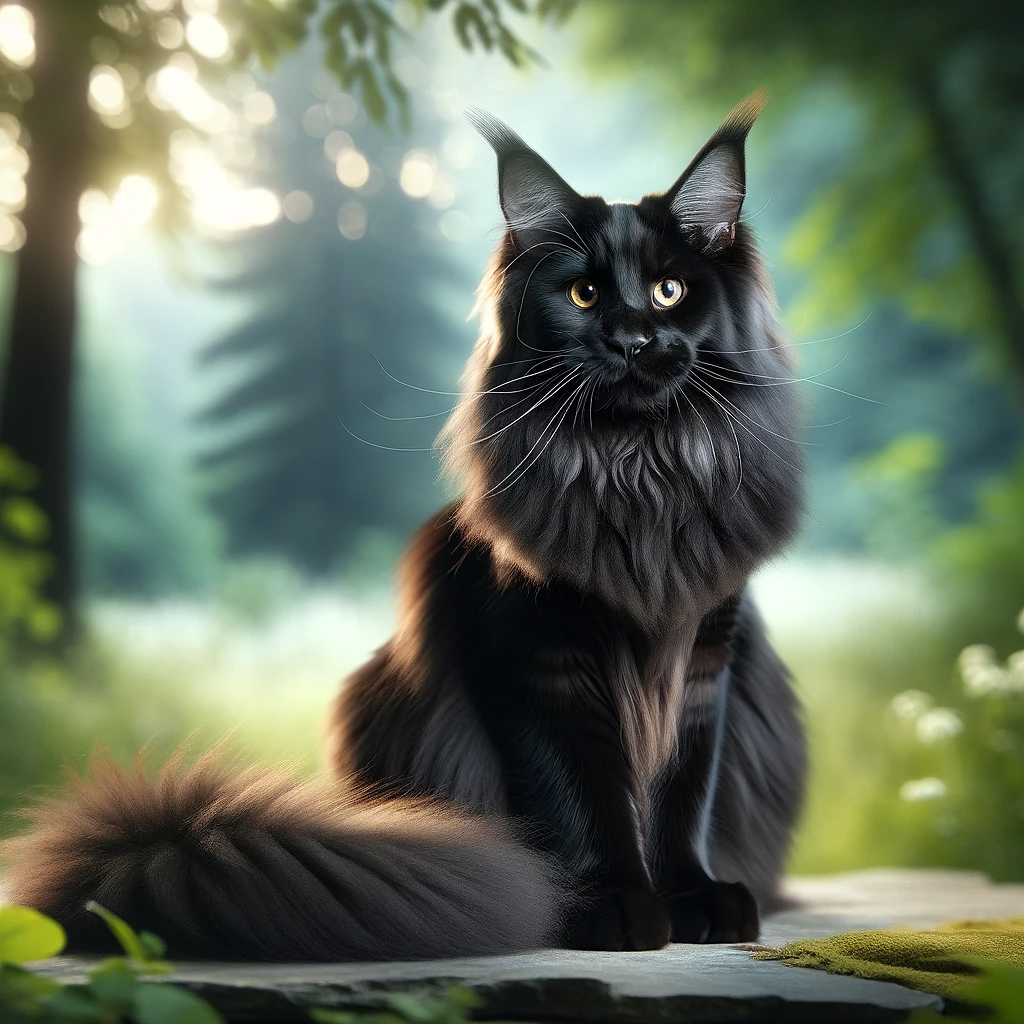 Majestueux Maine Coon